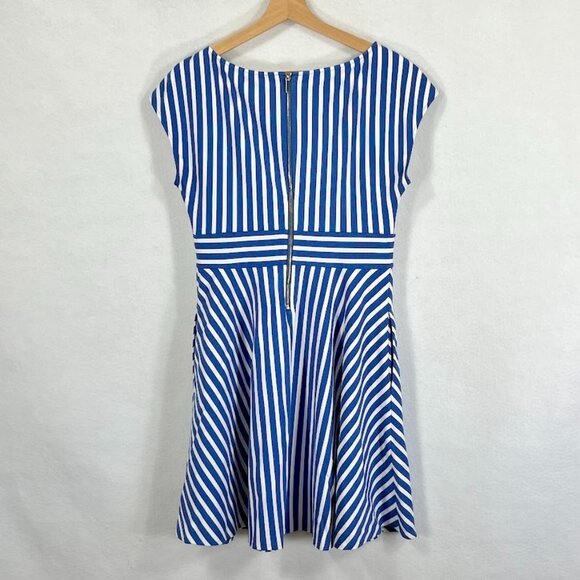 Kate Spade Mini Ponte Dress Retro European Nautical Vacation Preppy Coquette M - Picture 6 of 10
